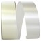 Florist Ribbons --- 1⅞ inch x 100 yards --- Satin / Acetate Supreme Cooler Ribbon -- Eggshell Color